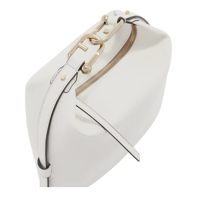 Furla White Nuvola Hobo M for Women | Best Price UAE
